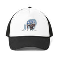 De Adder Designs "Republican Mouse" Printed Black & White Trucker Hat
