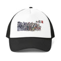 De Adder Designs "Acadia Mug" Print Black and White Trucker Hat