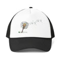 De Adder Designs "Hate" Print Black and White Trucker Hat