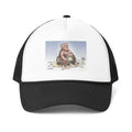 De Adder Designs "Lake Ontario" Printed Black & White Trucker Hat