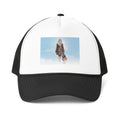 De Adder Designs "Dolly" Print Black and White Trucker Hat