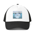 De Adder Designs "Racism Iceberg" Printed Black & White Trucker Hat