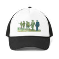 De Adder Designs "Canadian Vets" Print Black and White Trucker Hat