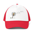 De Adder Designs "Hate" Print Red and White Trucker Hat