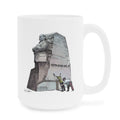 De Adder Designs "MLK" White Mug 15oz