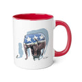 De Adder Designs "Republican Mouse" Red and White Mug 11oz