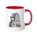 De Adder Designs "MLK" Red and White Mug 11oz