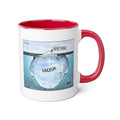 De Adder Designs "Racism Iceberg" Red and White Mug 11oz