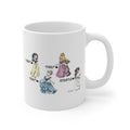De Adder Designs "Carrie Fisher" White Mug 11oz