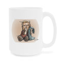 De Adder Designs "Trump the Menace" White Mug 15oz