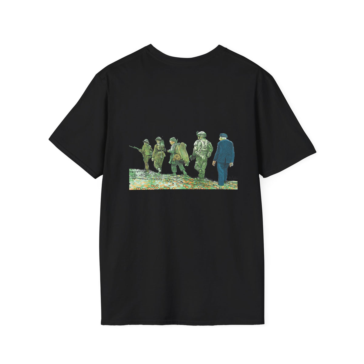 De Adder Designs "Canadian Vets" Unisex T-Shirt