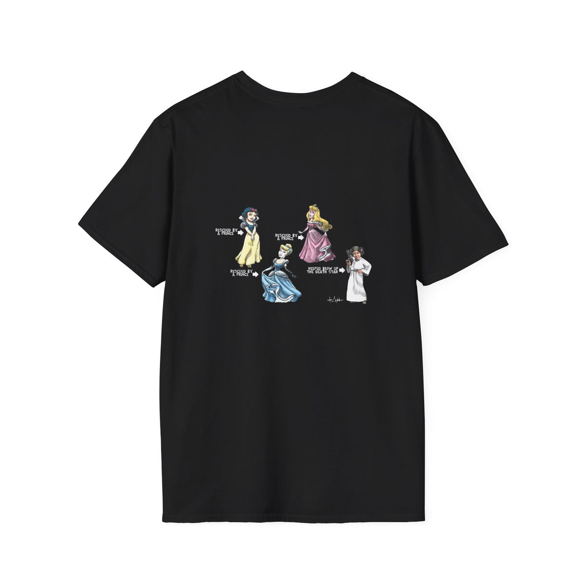 De Adder Designs "Carrie Fisher" Unisex T-Shirt