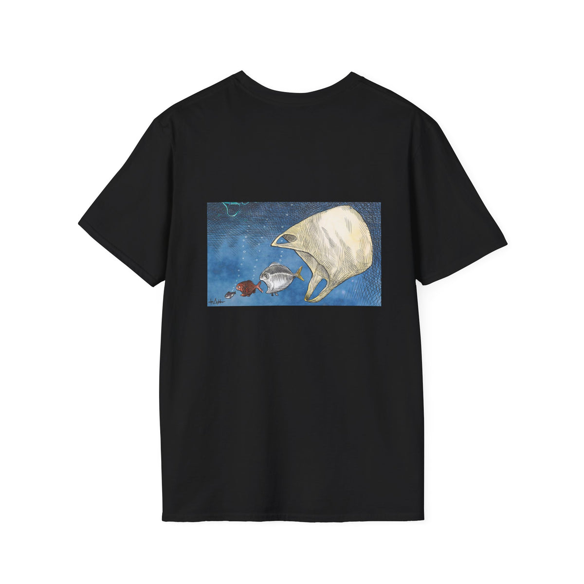De Adder Designs "Ocean Bag" Unisex T-Shirt