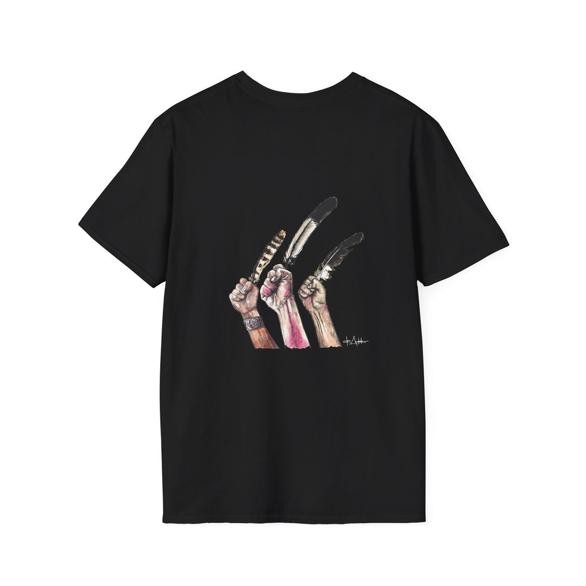 De Adder Designs "Feather" Unisex T-Shirt