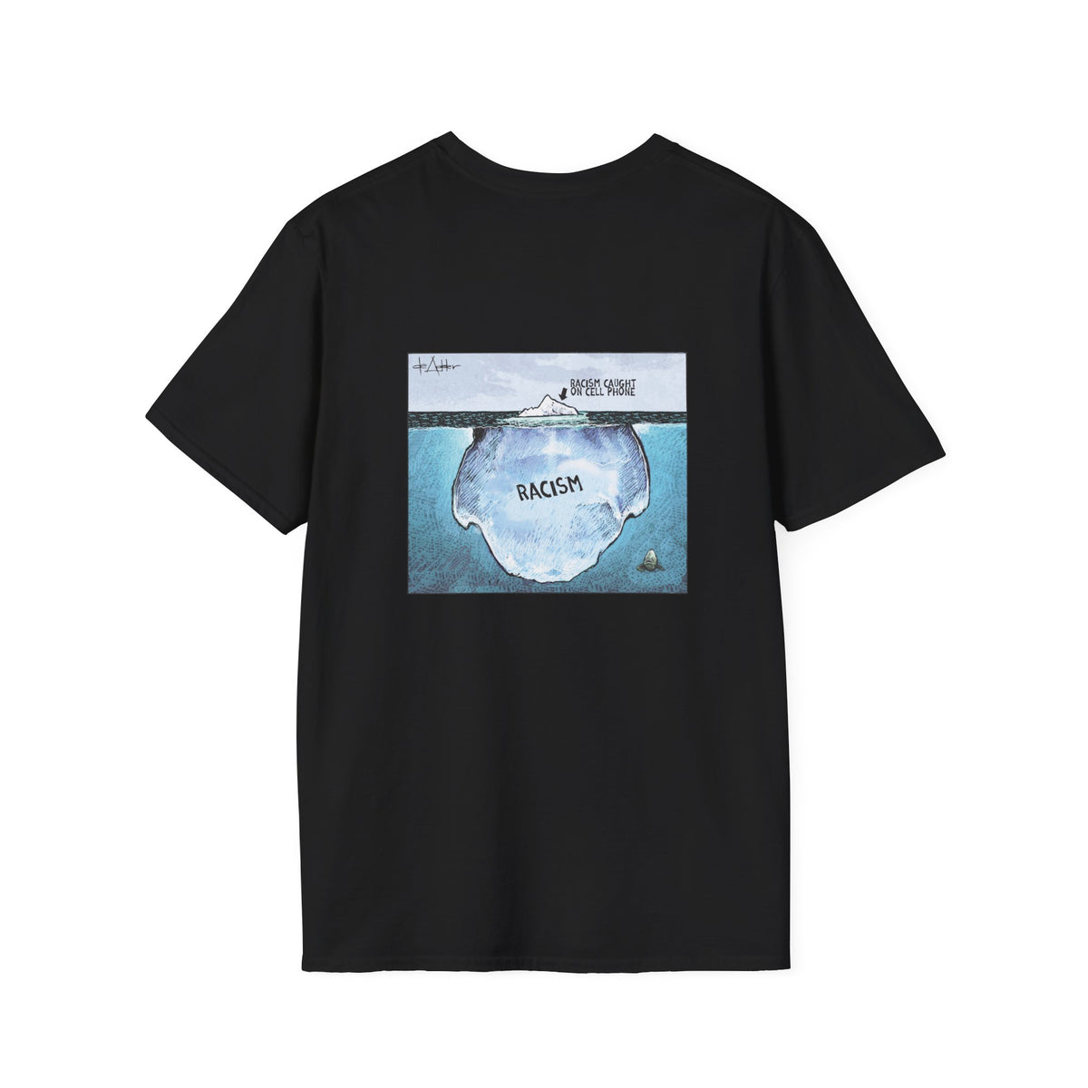 De Adder Designs "Racism Iceberg" Unisex T-Shirt