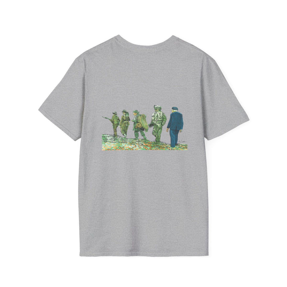 De Adder Designs "Canadian Vets" Unisex T-Shirt