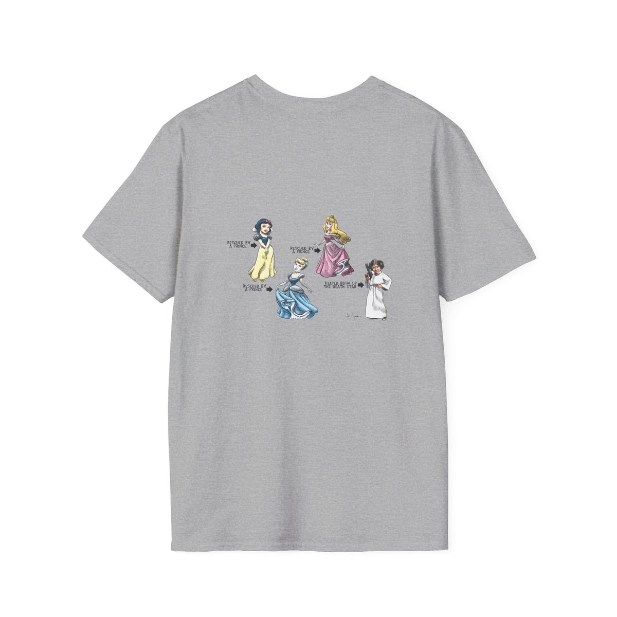 De Adder Designs "Carrie Fisher" Unisex T-Shirt