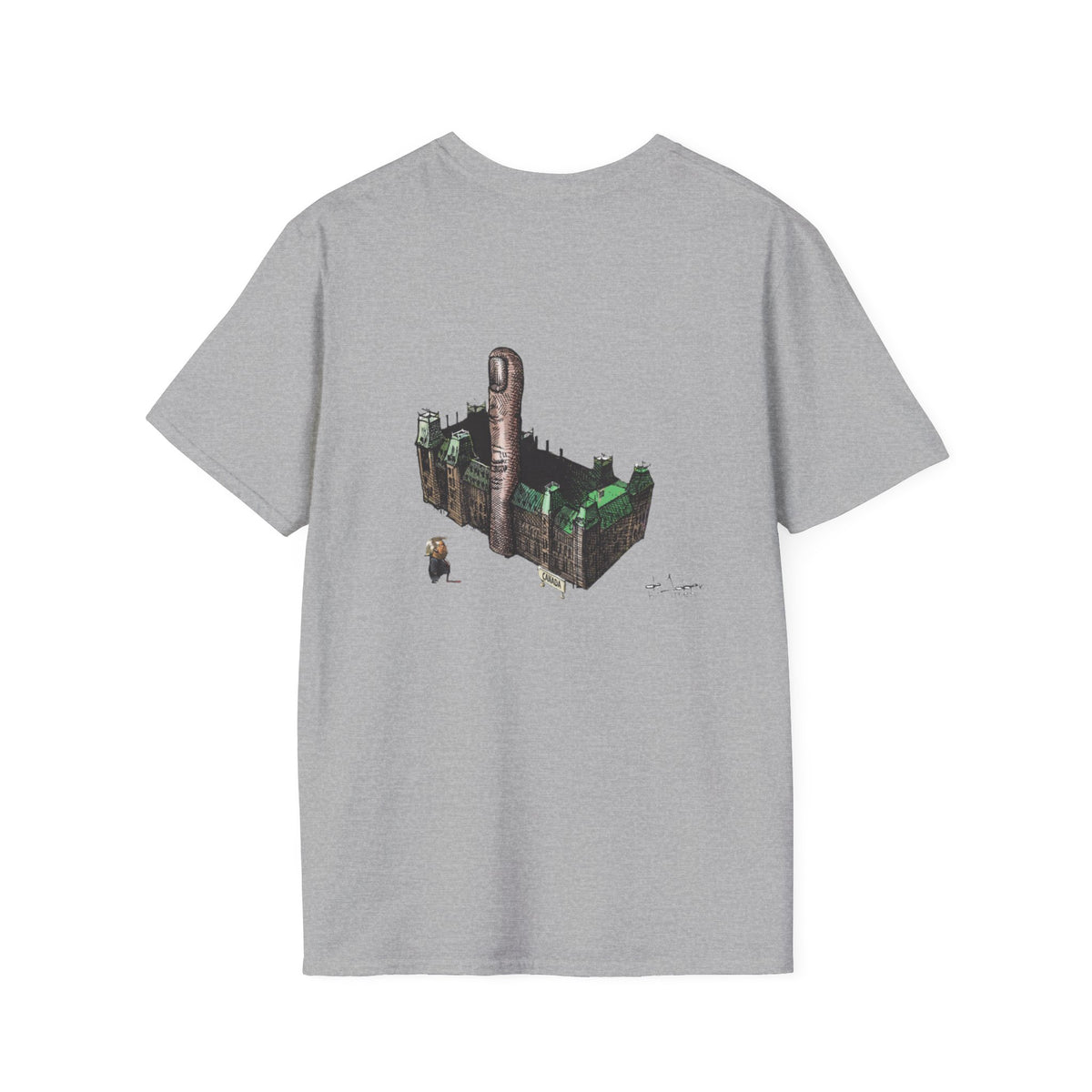 De Adder Designs "Message to America" Unisex T-Shirt