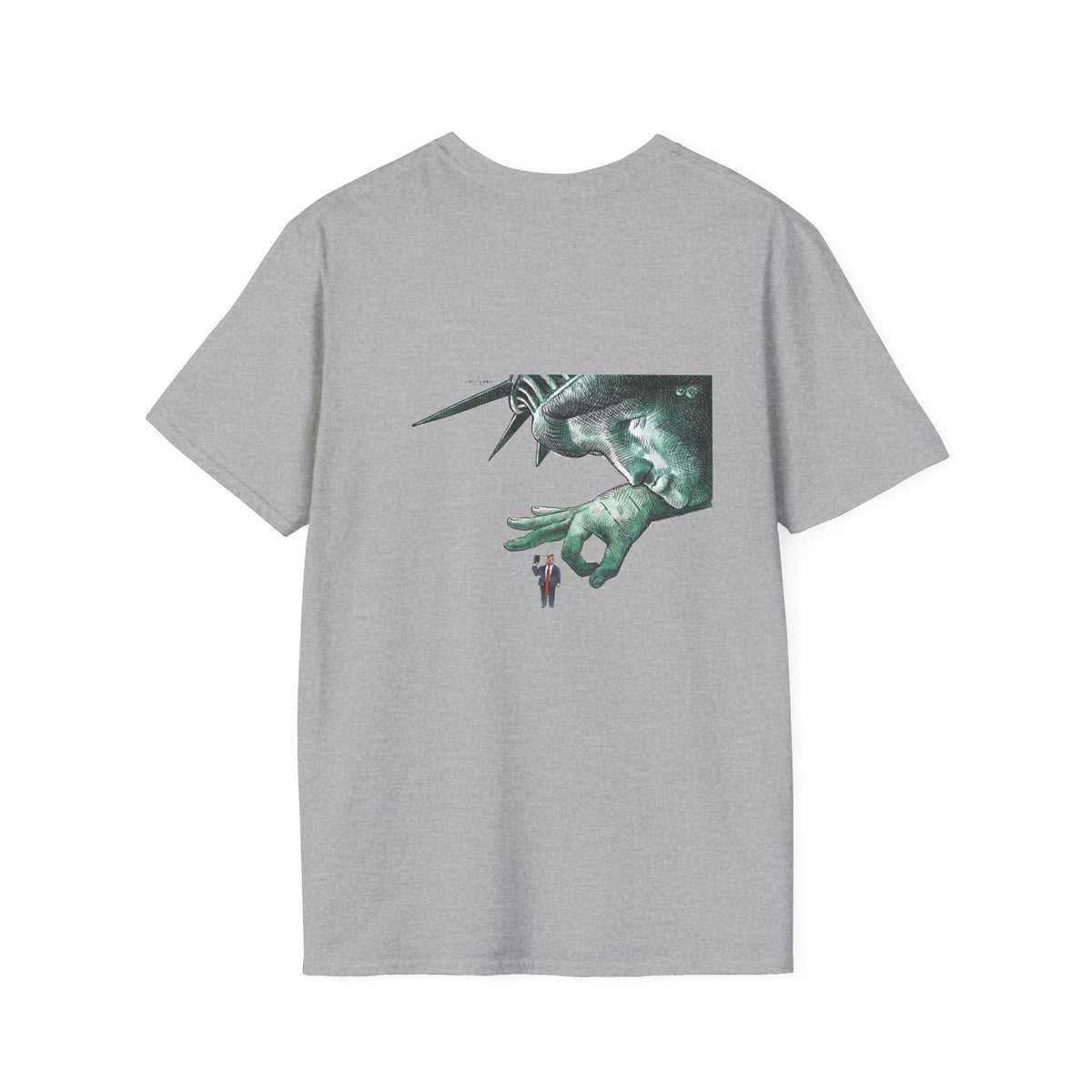 De Adder Designs "Flick Trump" Unisex T-Shirt