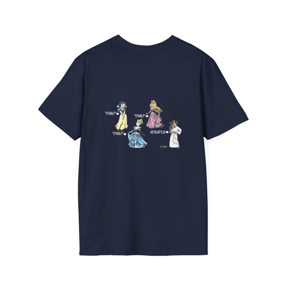 De Adder Designs "Carrie Fisher" Unisex T-Shirt