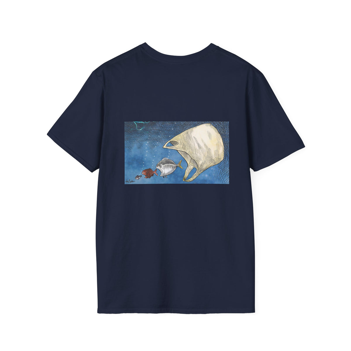 De Adder Designs "Ocean Bag" Unisex T-Shirt