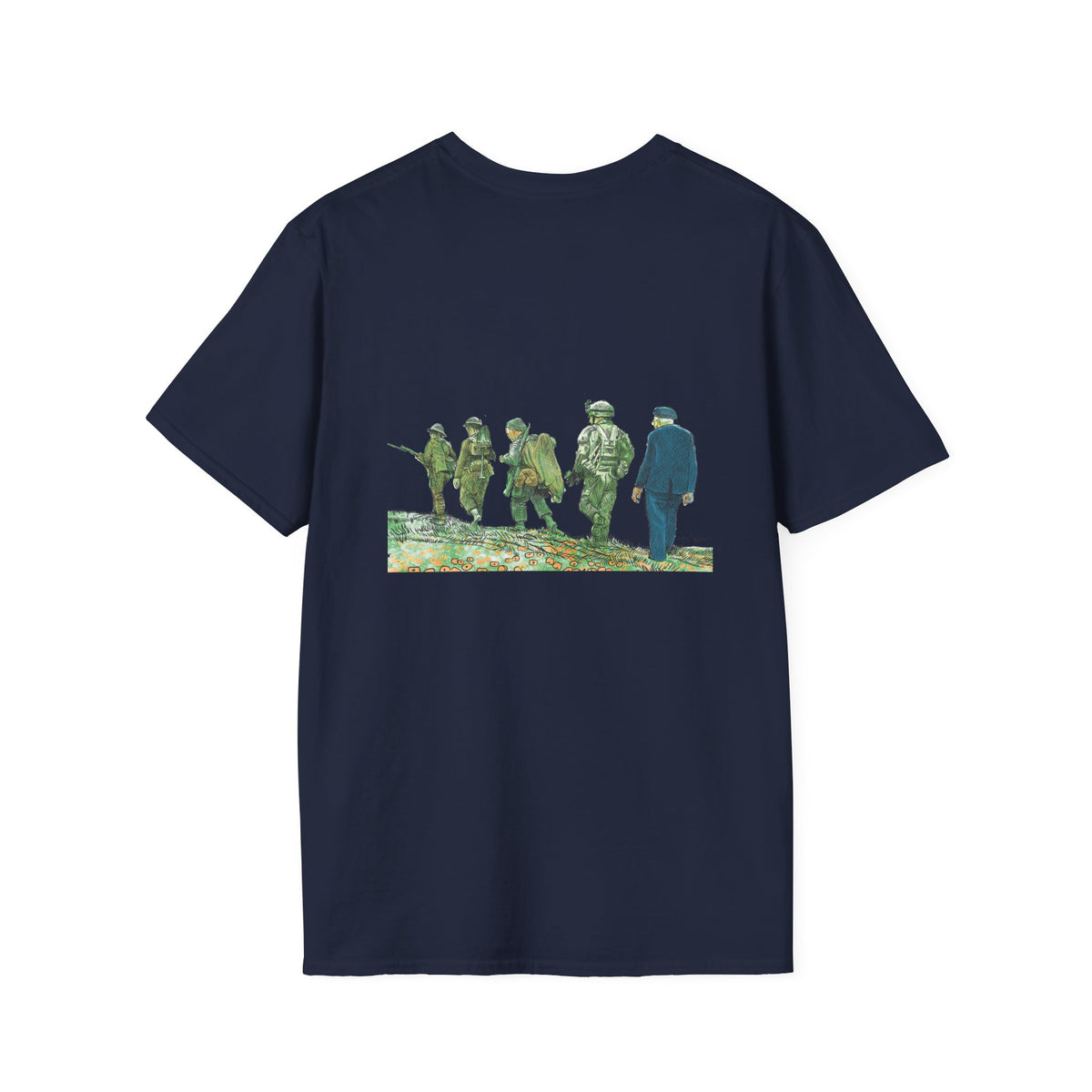 De Adder Designs "Canadian Vets" Unisex T-Shirt