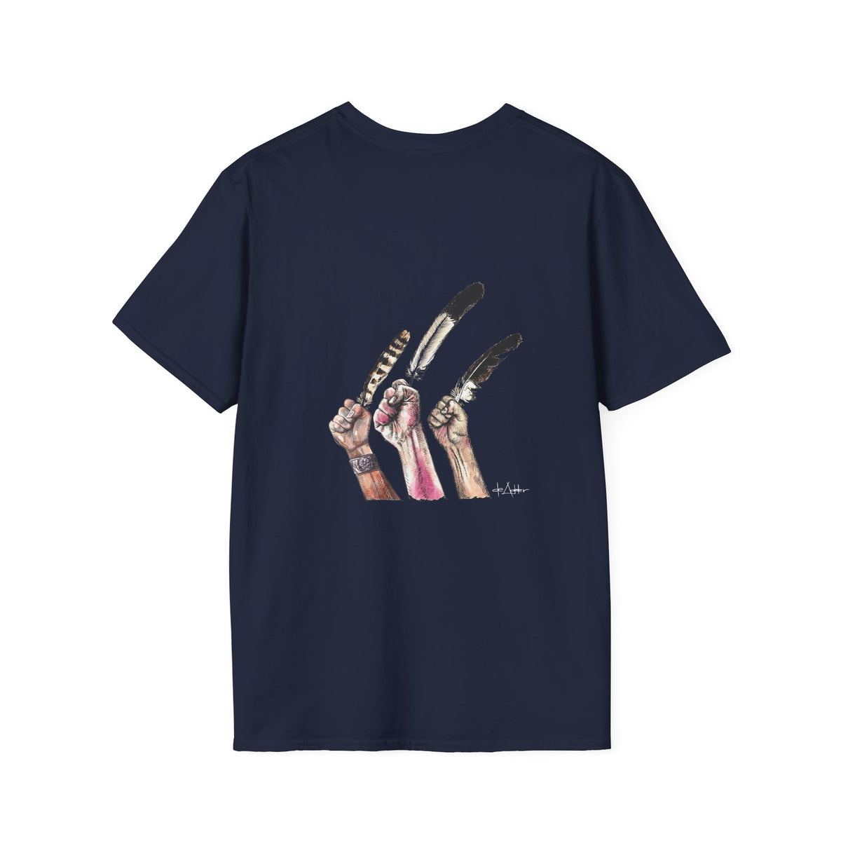 De Adder Designs "Feather" Unisex T-Shirt