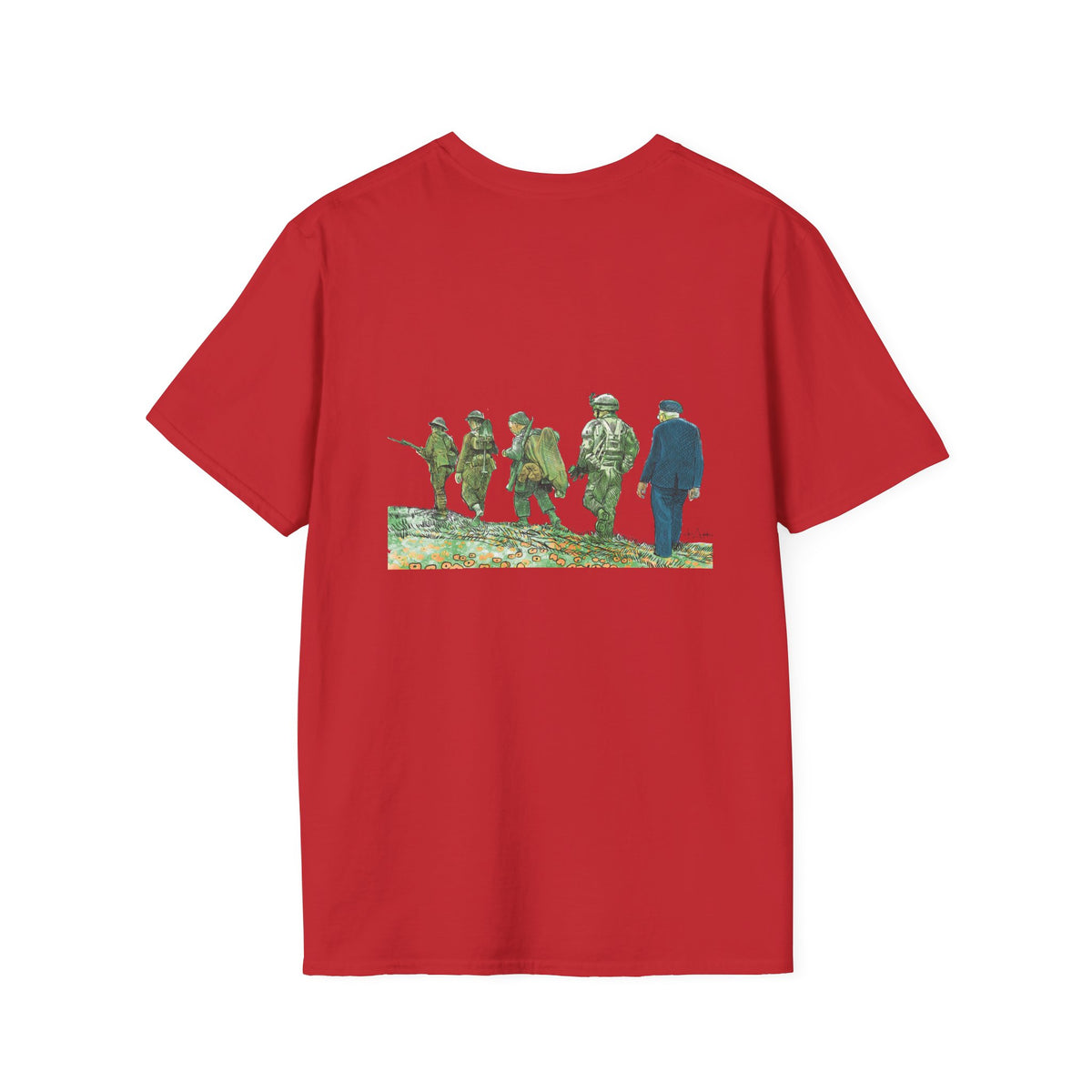 De Adder Designs "Canadian Vets" Unisex T-Shirt
