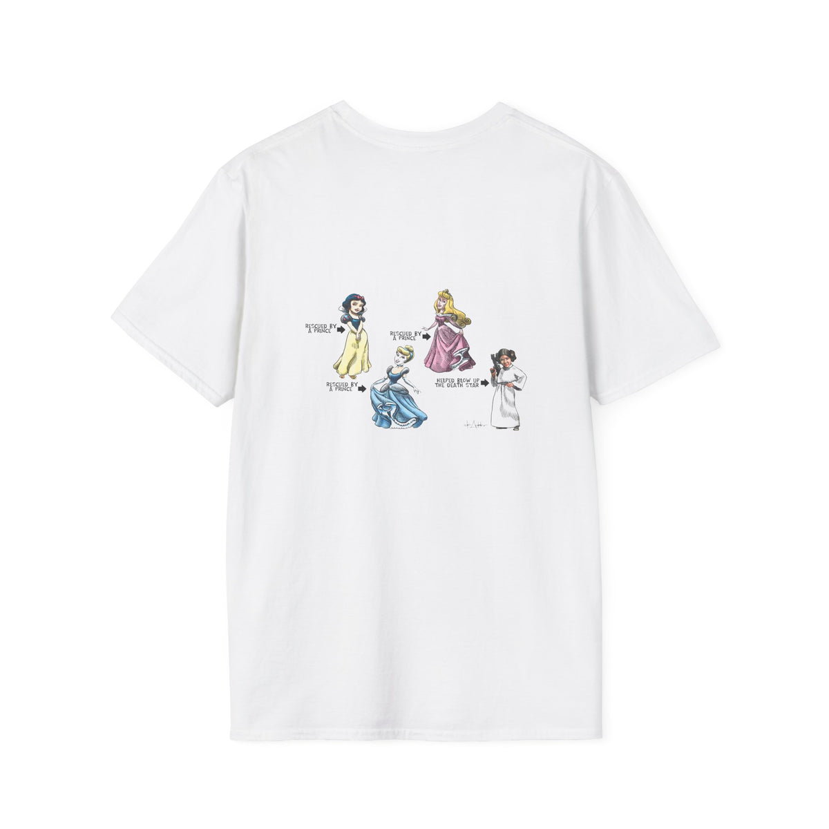 De Adder Designs "Carrie Fisher" Unisex T-Shirt