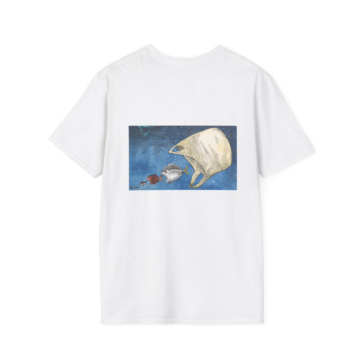 De Adder Designs "Ocean Bag" Unisex T-Shirt
