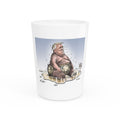De Adder Designs "Lake Ontario" White Ceramic 2oz Shot Glass