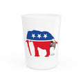 De Adder Designs "Trump Shit" White Ceramic 2oz Shot Glass