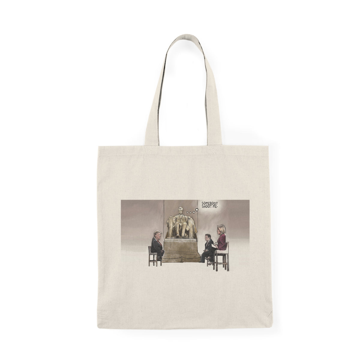 De Adder Designs "Shoot Me" Tote Bag