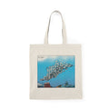 De Adder Designs "Plastic In Ocean" Tote Bag